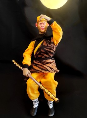 齐天大圣孙悟空人偶模型摆件