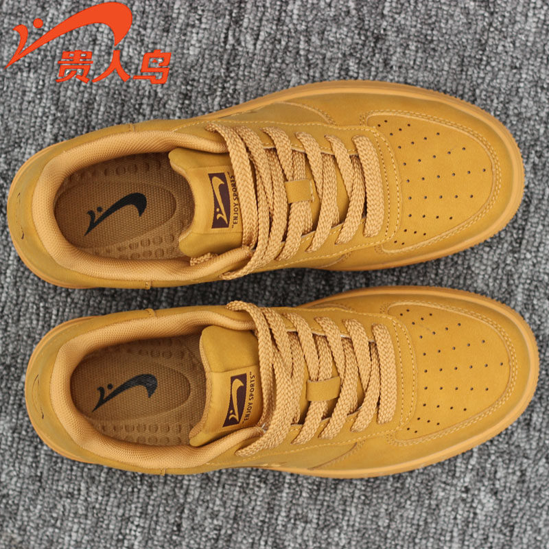 贵人鸟男鞋复古潮流板鞋皮面春夏季新款耐磨厚底百搭休闲鞋子正品,运动鞋new,板鞋,淘宝优惠券,粉丝福利购,淘宝优惠卷