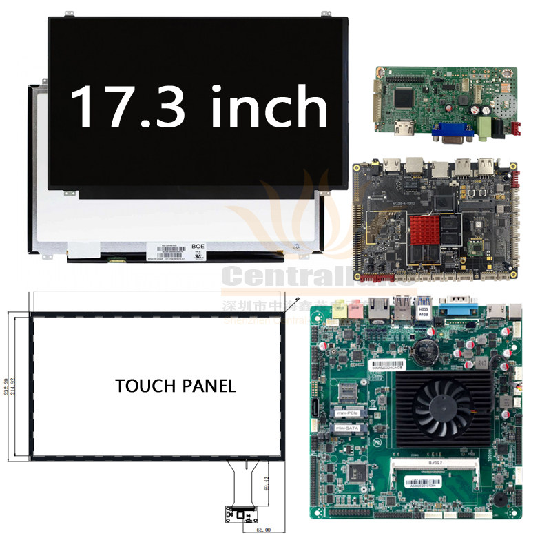 17.3 寸工业液晶显示屏 NV173FHM-N41 屏线 安卓 工控电脑主板