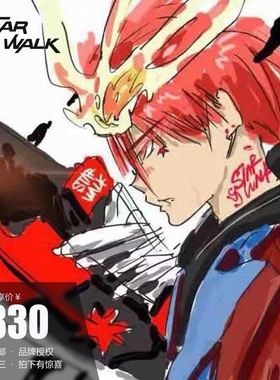 STARWALK SOLDIER 黑红 仅展示