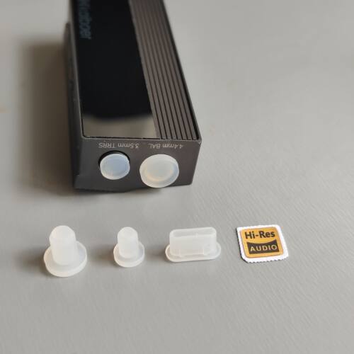 适用于开博尔DA5解码器防尘塞套装 小尾巴防尘套 耳放防尘防氧化