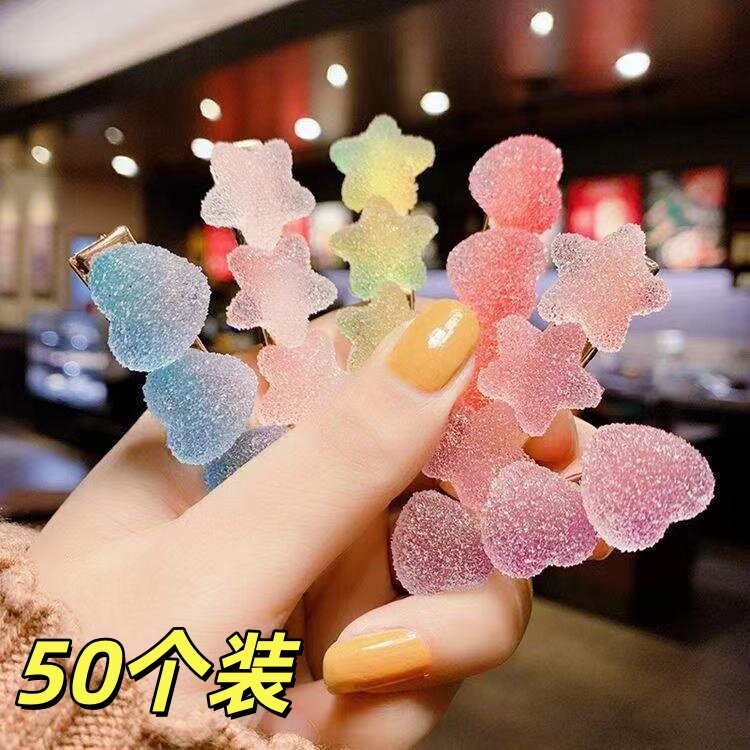 网红软糖水果发夹女生地推小礼品