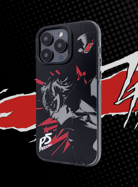 适用苹果16pm手机保护套防摔15plus镭射小米14保护壳13pro动漫二次元周边iPhone12promax女神异闻录手机壳