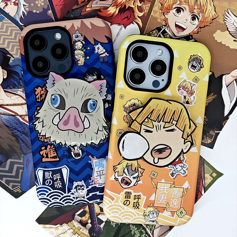 鬼灭之刃磁吸手机壳磁吸支架