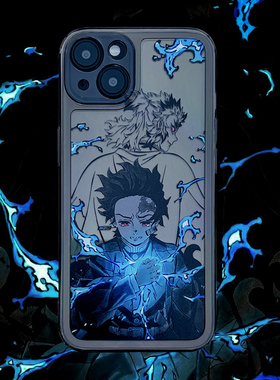 炭治郎杏寿郎适用17promax 16pro苹果13promax保护壳15plus鬼灭之刃防摔iPhone12pro手机壳14气囊硅胶软壳