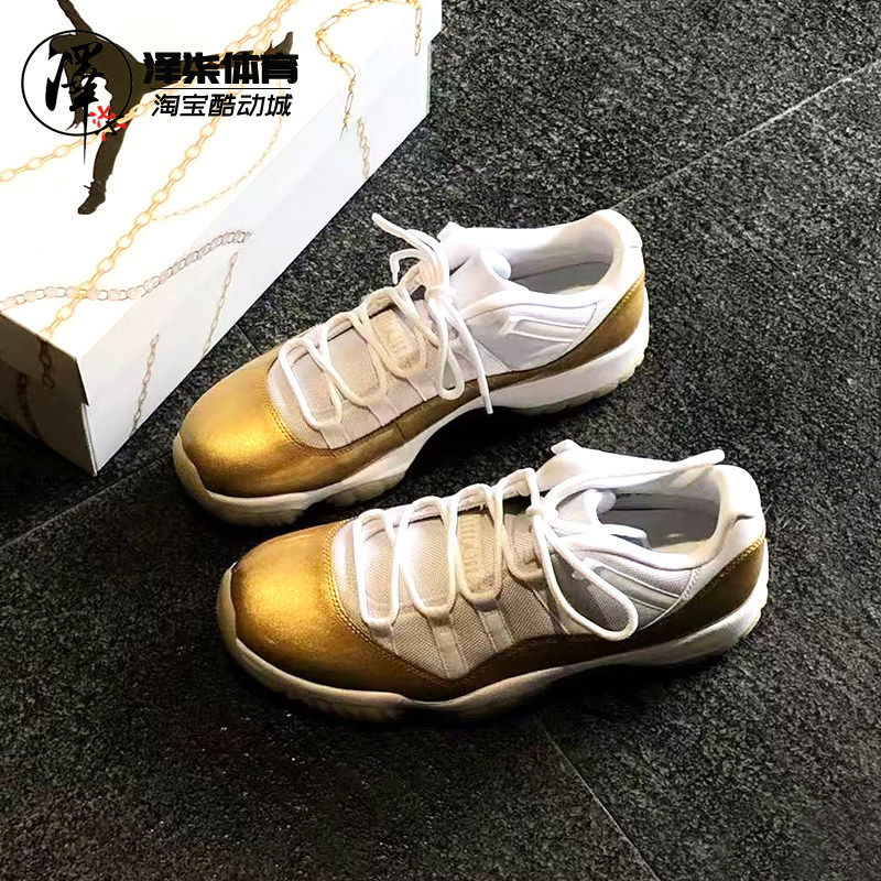 Air Jordan 11 AJ11low 乔11低帮白金26年新款篮球鞋 AH7860-102