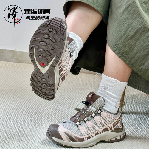 SALOMON萨洛蒙 XA PRO 3D SEASONAL银灰静谧紫 徒步鞋475977-黑