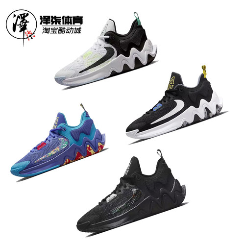 耐克字母哥儿童缓震实战篮球鞋