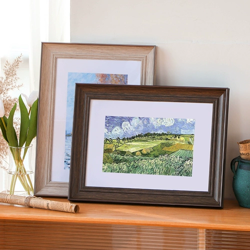 Американская ретро -фоторамка подвесное монтаж на стены большого размера 8K Open 4K масляная лоскутная рамка