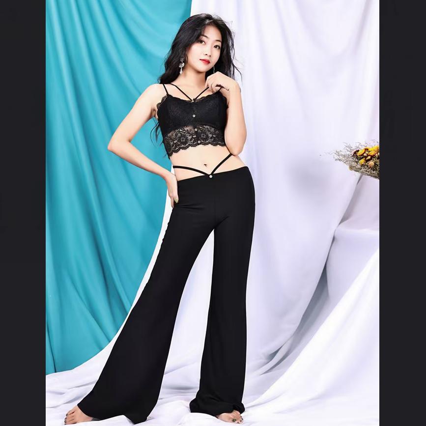 舞娘肚皮舞练习服套装性感蕾丝