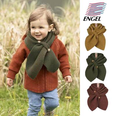 engel有机羊毛保暖围巾围脖