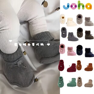 鞋 现货丹麦 脚套 25AW婴幼儿宝宝美利奴羊毛手套 纯羊毛保暖 JOHA