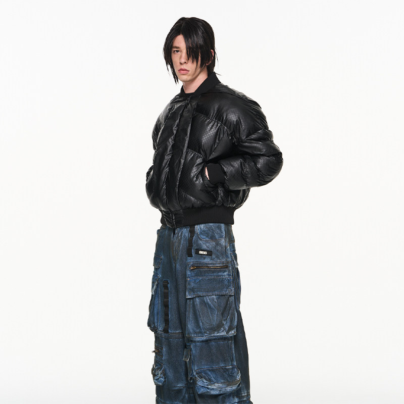 BLINDNOPLAN廓形MA1轻柔羽绒服