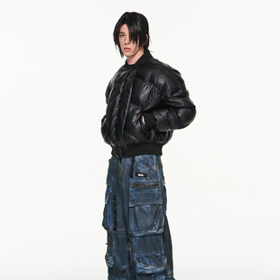 素轻柔205克重磅羽绒服 廓形MA1飞褊元 BLINDNOPLAN 23AW