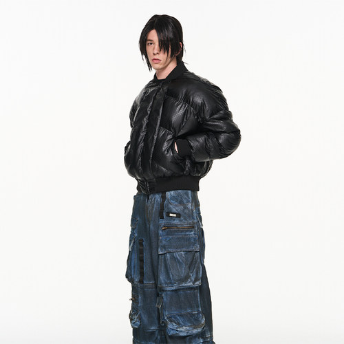 BLINDNOPLAN廓形MA1轻柔羽绒服