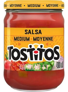 包邮加拿大Tostitos Salsa中辣番茄莎莎酱418ML墨西哥薯片饼干蘸