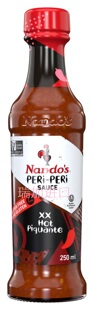包邮加拿大Nando's PERI-PERI辣酱XX黑标鼎级辣度250ML后果严重