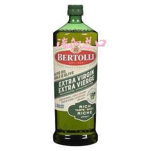 特价包邮加拿大贝多力Bertolli Rich浓郁特级初榨橄榄油1L凉拌菜