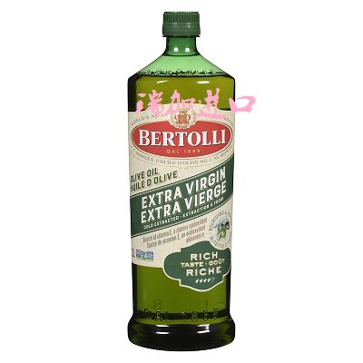 特价包邮加拿大贝多力Bertolli Rich浓郁特级初榨橄榄油1L凉拌菜