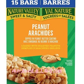 加拿大高纤咸甜谷物燕麦能量棒