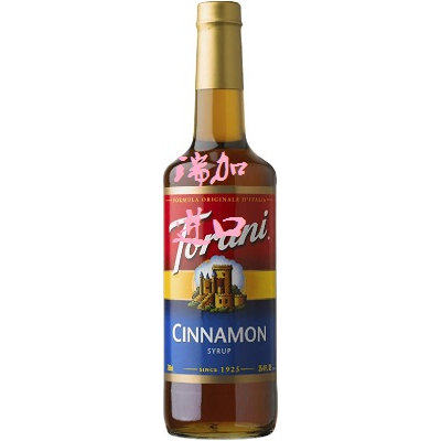 新品包邮加拿大Torani咖啡饮品烘焙多用途调味糖浆750ML肉桂味
