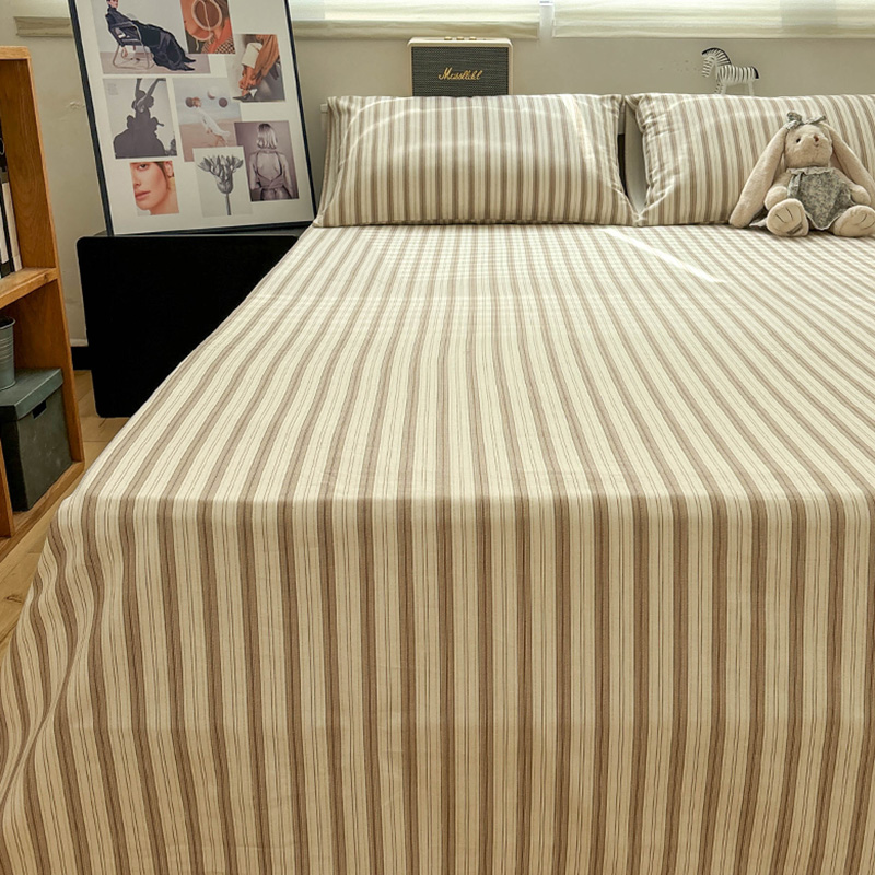 唐朝一只鱼老粗布北岛床单