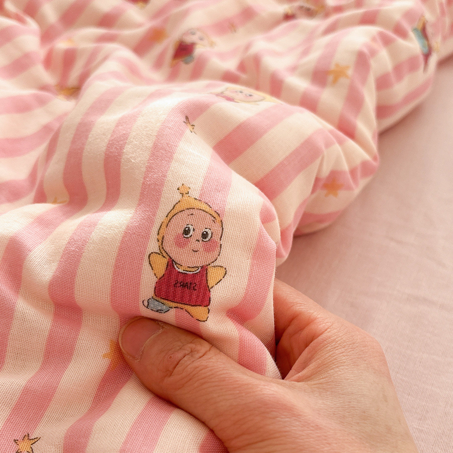 星星仔粉A类双层纱纯棉床单单品宿舍全棉被单超柔软可配三四件套,床上用品,床单,淘宝优惠券,粉丝福利购,淘宝优惠卷