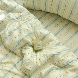 海盐拿铁纯棉床单被单小清新单双人被套宿舍150×200可配三四件套