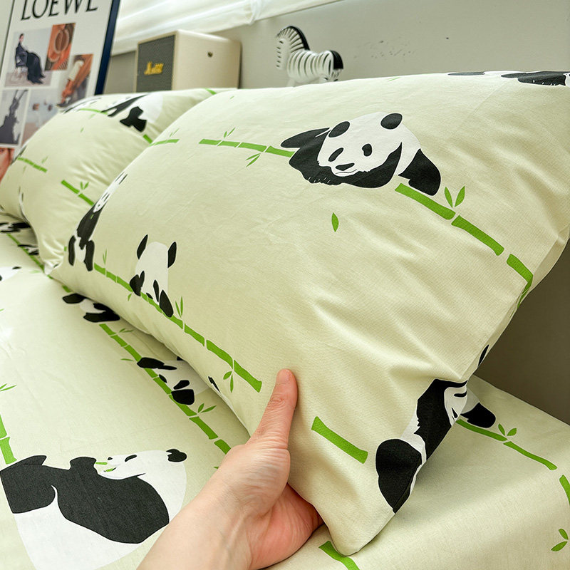 唐朝一只鱼熊猫乐园枕套