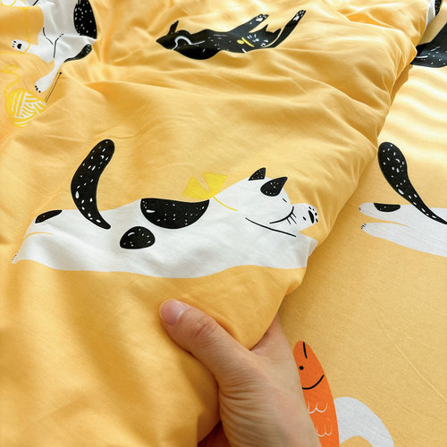 唐朝一只鱼YU-在线撸猫床单