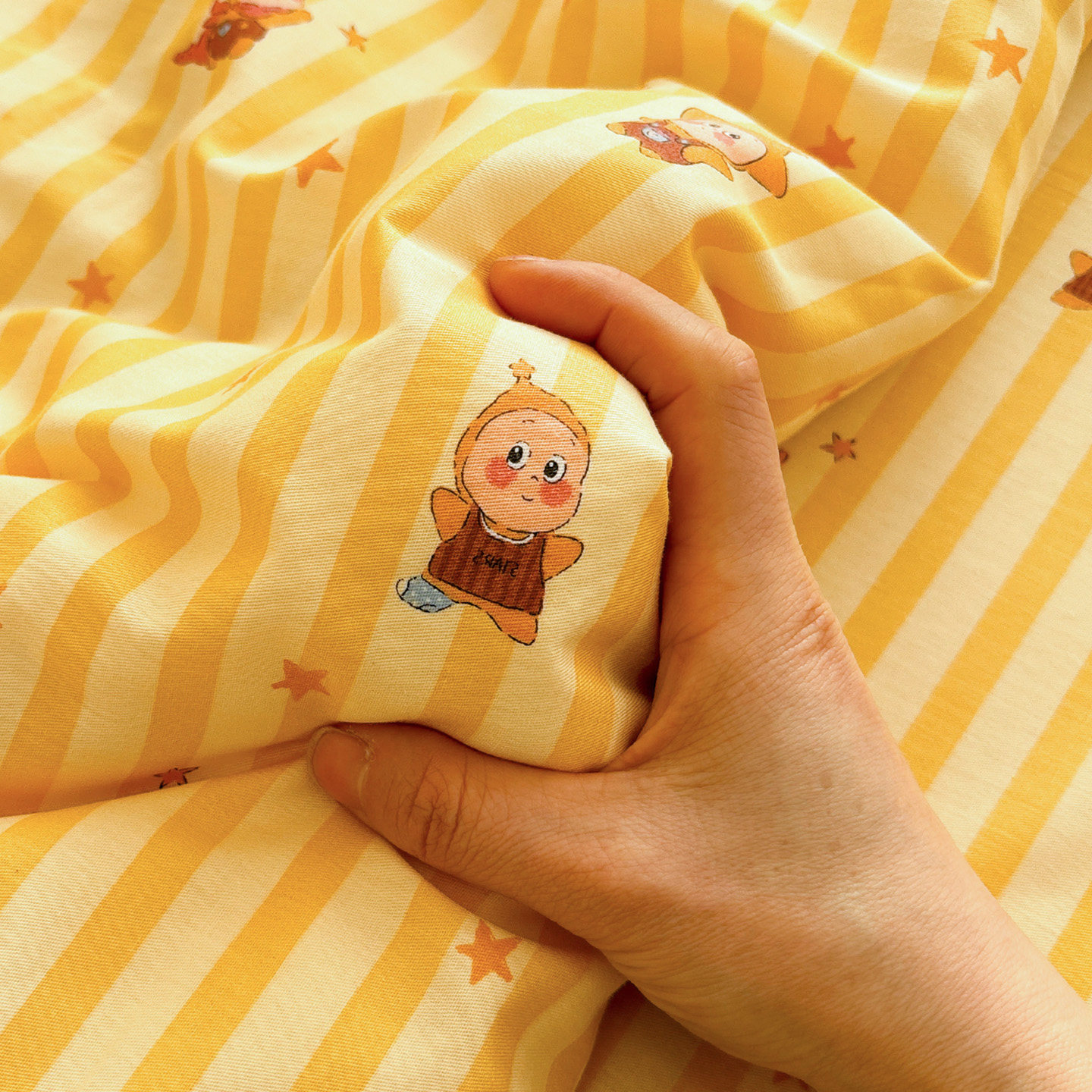 小星星可爱全棉床单单件100%纯棉加厚被单学生单人床可配三四件套