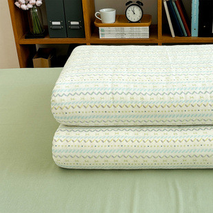 A类双层纱海岸全棉纱布被套单件纯棉150x200x230学生宿舍单人被罩