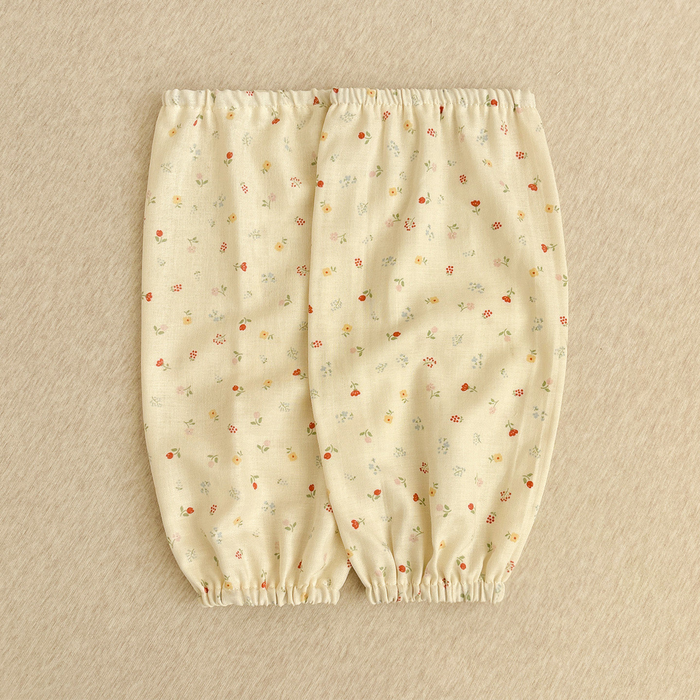 唐朝一只鱼双层纱奶油小花袖套