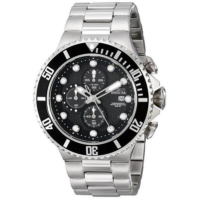 代购Invicta男士腕表计时日期测速秒针金属防水钢带夜光商务运动