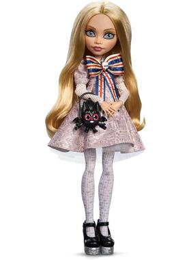 代购Monster High娃娃摆件展示塑料精细桌面陈列收藏爆款科幻