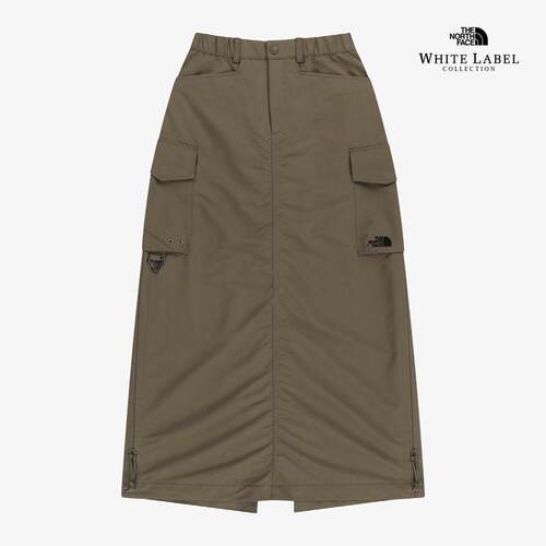 日本代购THE NORTH FACE/北面女士运动半身裙工装风多口袋
