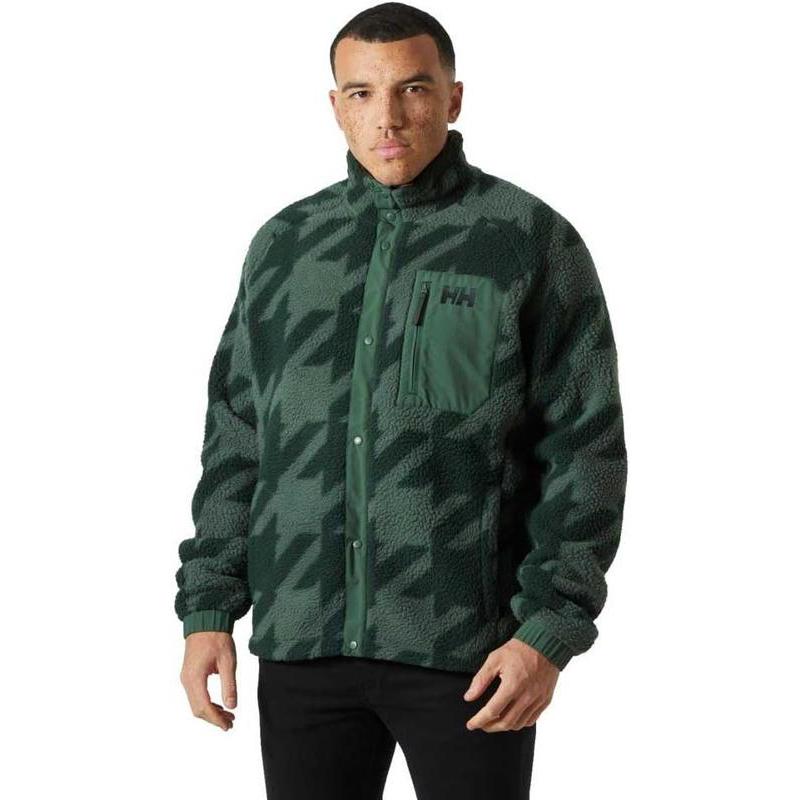 代购Helly Hansen海丽汉森男士抓绒衣保暖防风多口袋保暖外套