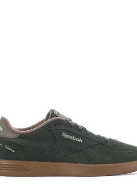 代购Reebok锐步男士篮球鞋轻便耐磨缓震透气深绿色棕色鞋底