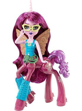 代购Monster High模型拼装益智塑料精细桌面展示玩偶正版奇幻