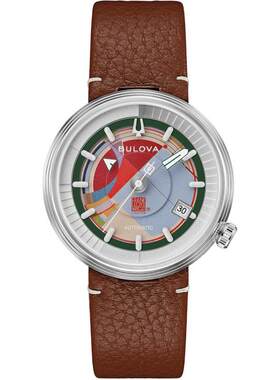 美国代购BULOVA/宝路华男士欧美腕表日历显示动力储存自动机械