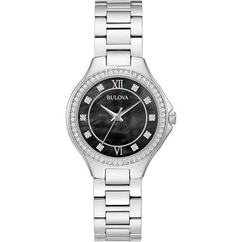 海外代购BULOVA/宝路华女士手表欧美腕表精准计时夜光指针