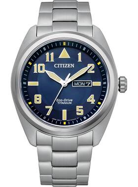 日本代购Citizen/西铁城男士日韩腕表星期日历显示夜光指针