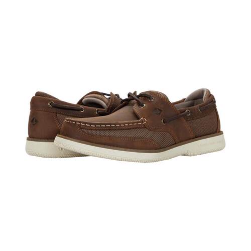 海外代购SPERRY男士时尚休闲鞋透气舒适防滑耐磨系带圆头