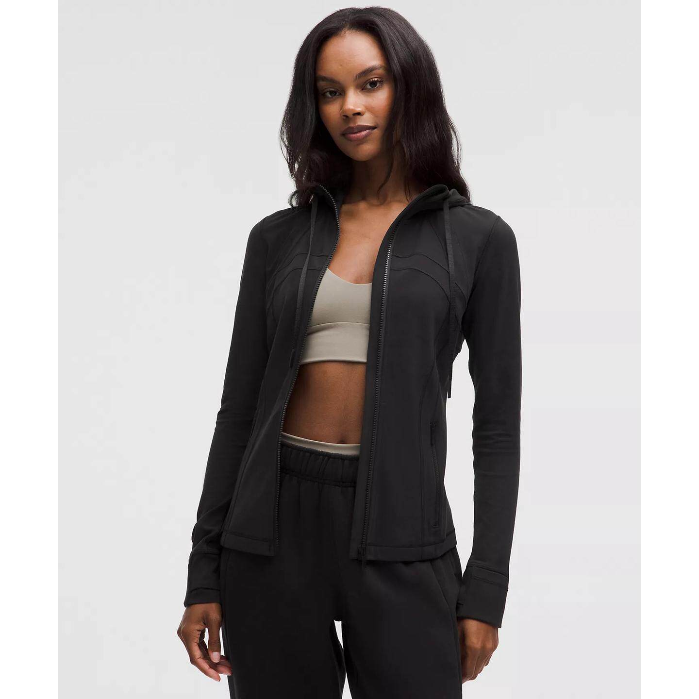 lululemon女士Nulu连帽运动夹克图片