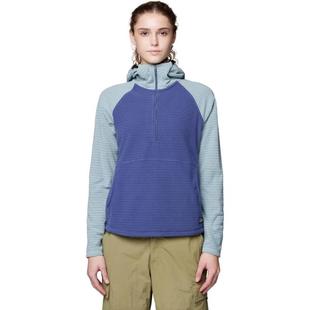 代购Mountain hardwear山浩女士抓绒衣保暖透气快穿脱户外上衣