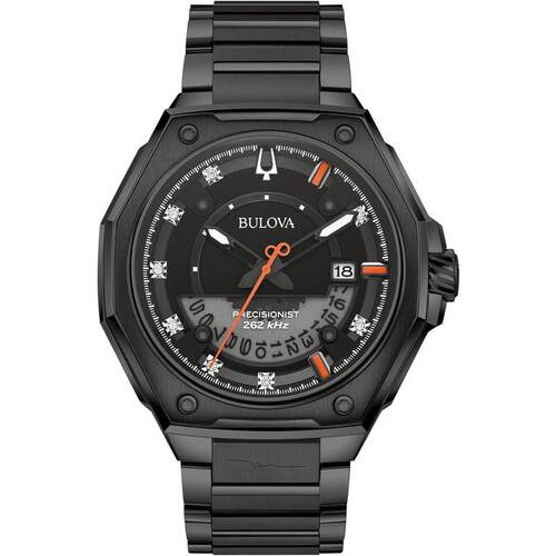海外代购BULOVA/宝路华男士欧美腕表高振频机芯日期显示