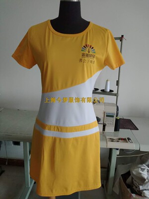 工服定做促销卖场活动员工礼仪服
