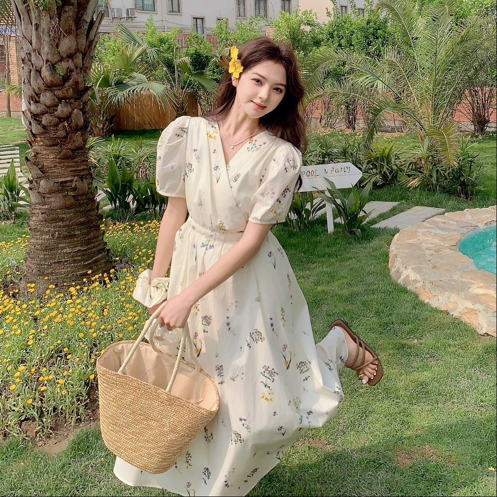 199-26173-P125-控188【好款现货】碎花裙连衣裙，女装连衣裙，浙宝199