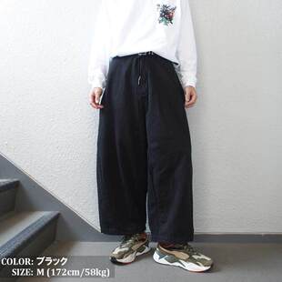 彬彬家~日本单同步潮货高腰宽松阔腿萝卜裤纯棉阔腿萝卜裤男女款