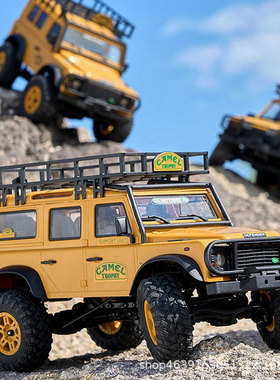 FMS FCX24M骆驼杯仿真1/24路虎卫士90/110初代揽胜初现攀爬车